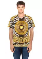 versace tee shirt cotton 1969 italia tiger